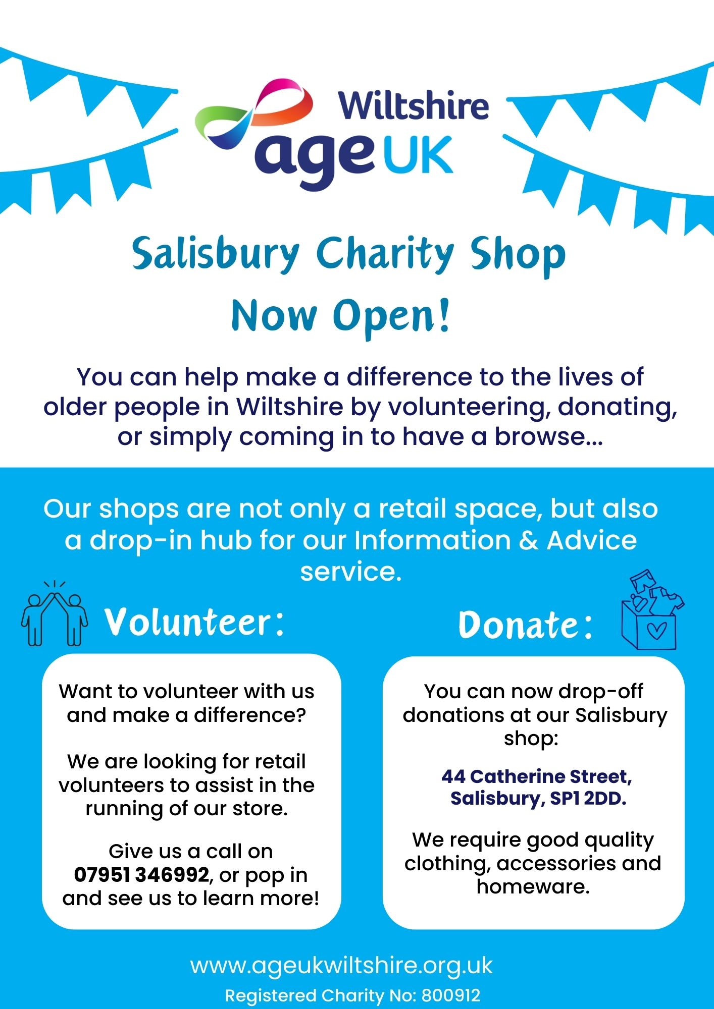 to Age UK Wiltshire
