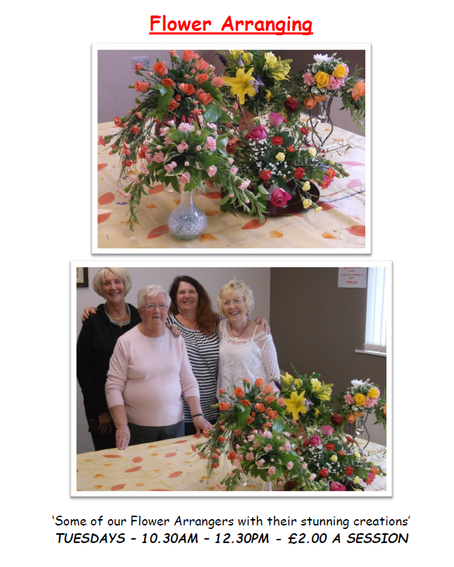 Flower Arranging at Meadowcroft