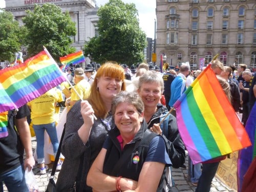 Liverpool Pride march 2018 