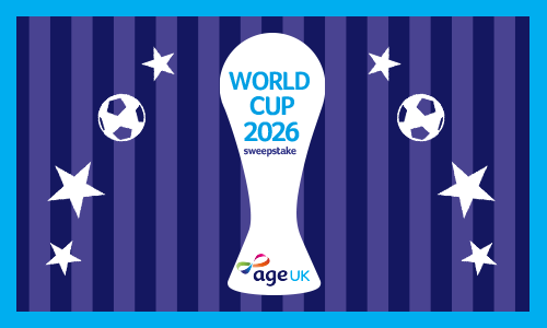 An illustration of the World Cup trophy