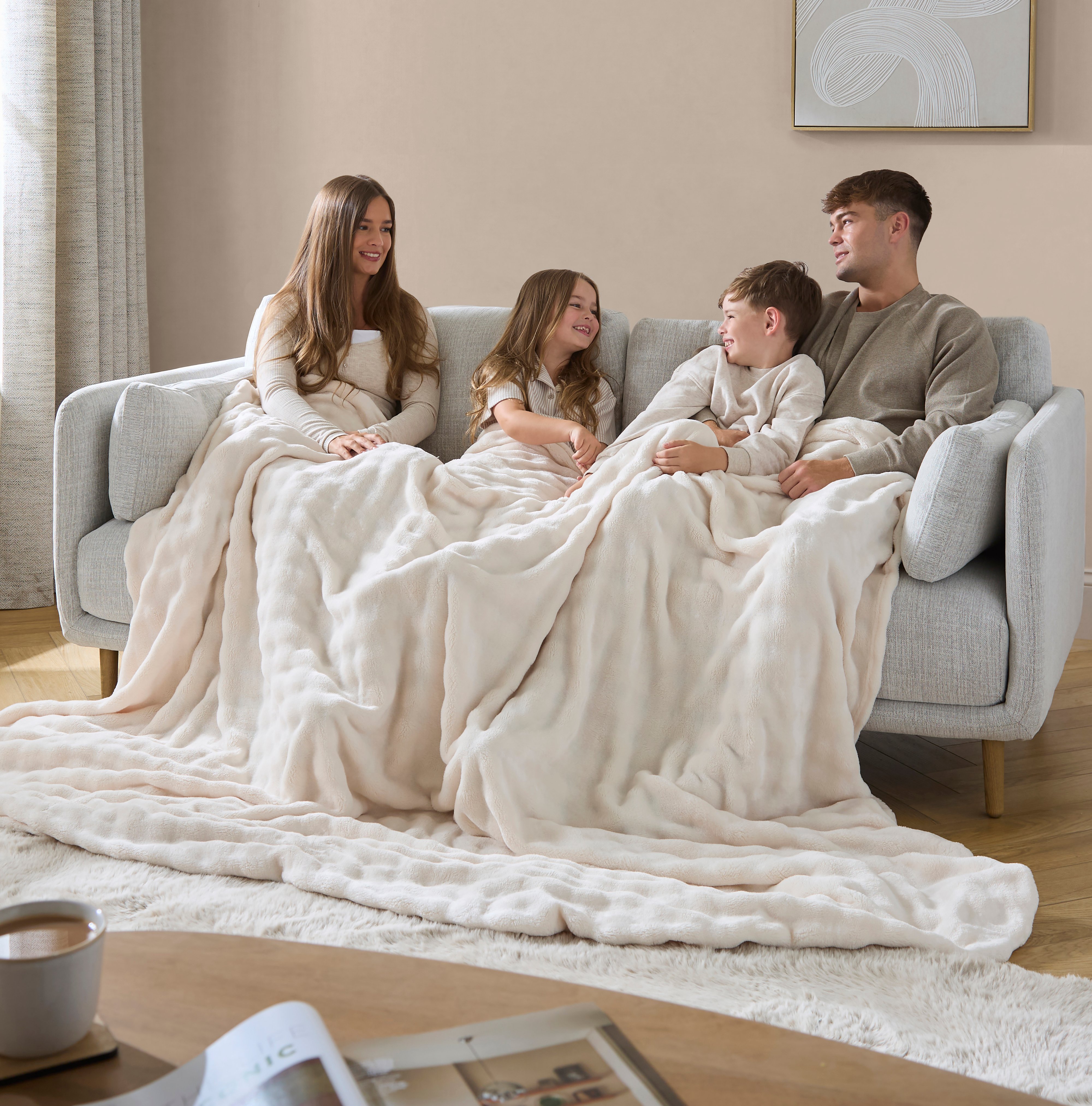 Dunelm Bubble Throw for Age UK