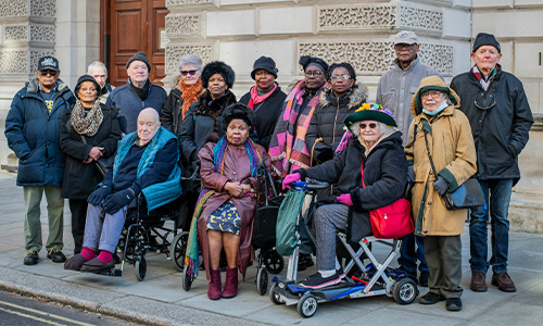 Group of older people