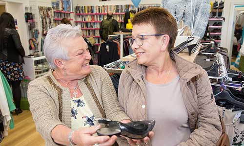 Age UK shop volunteers