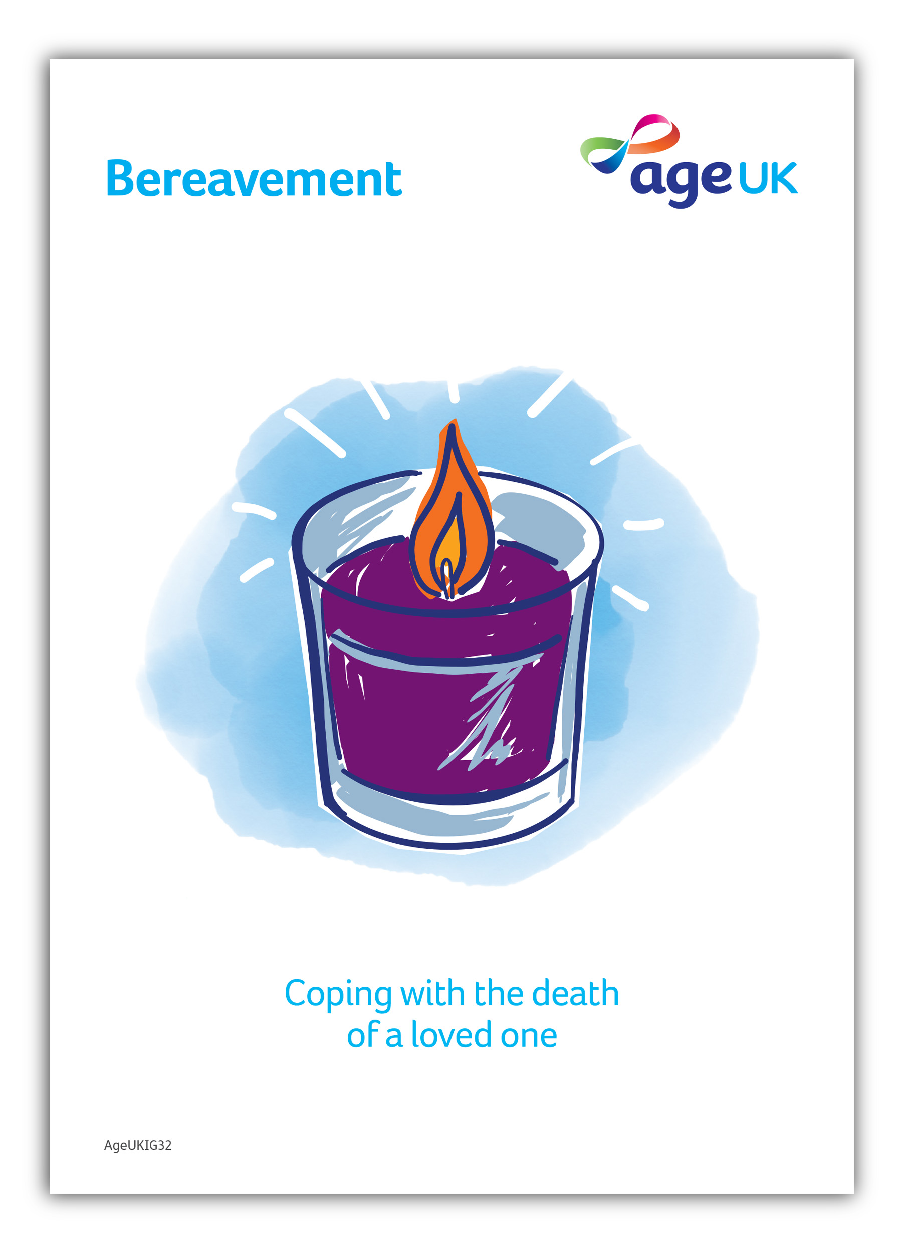 Bereavement downloadable information guide Age UK