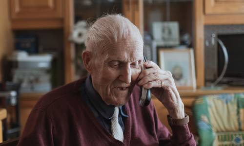 I’m getting better with the help of Age UK. I know the care’s there and it’s a wonderful thing. I now know life’s worth living.